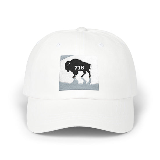 716 Dad Cap — Vintage Bison Logo Baseball Hat