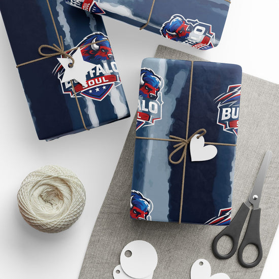 Buffalo Soul Wrapping Paper Roll — Holiday Gift Wrap